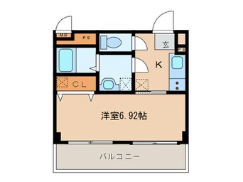 間取図 プリエール高井田