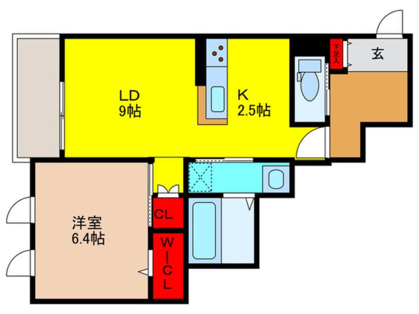 間取図 ユアメゾン　ファ－スト