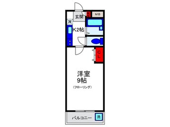 間取図 メゾンドール豊寿荘