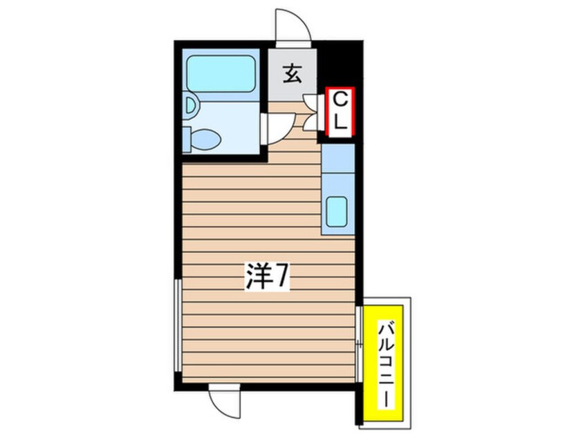 間取図 メゾン・ド・エル(302)