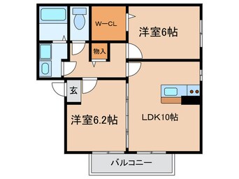 間取図 ヴェルドミ－ル