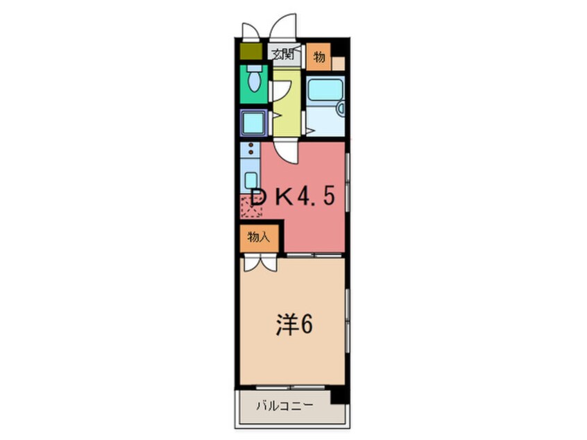 間取図 ジュネス本山