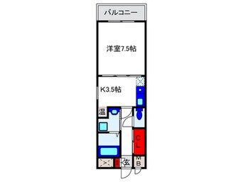 間取図 エミ－ルＨＩＲＯ