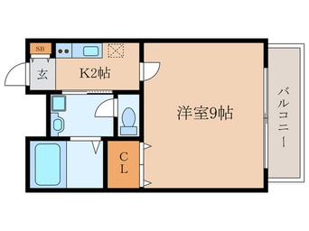 間取図 アムール一乗寺