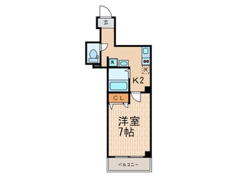 間取図 ラフォンテ尼崎駅前