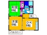 ＳＫエルフィン 2DKの間取り