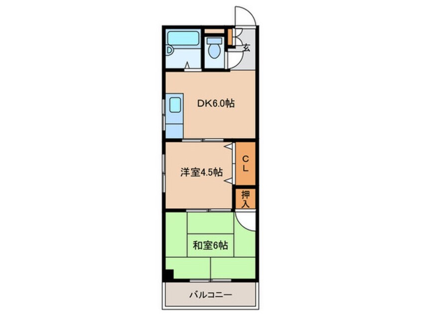 間取図 メゾンド西宮