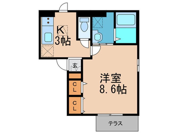 間取り図 クローバーリーフ