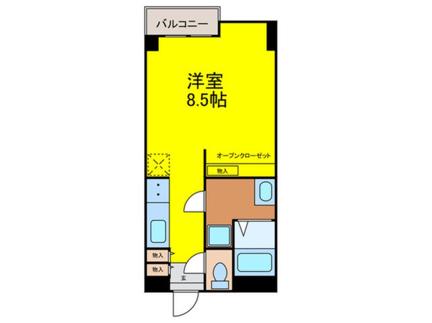 間取図 コスタ文の里