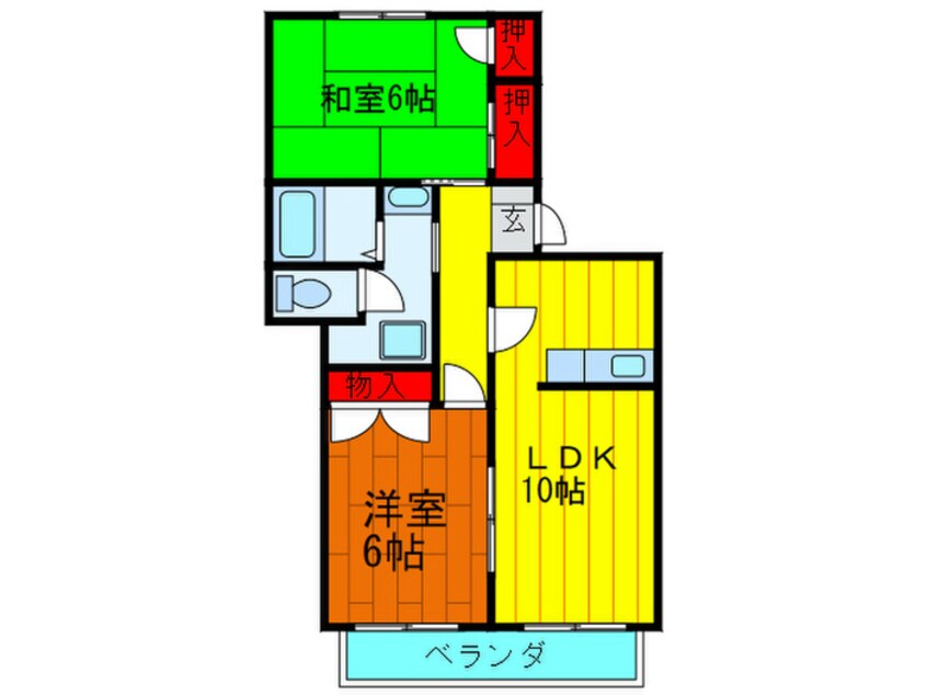 間取図 泉美ハイツ