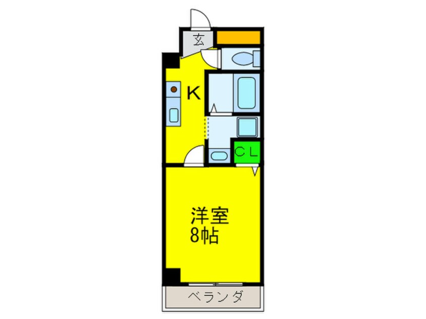 間取図 鳳ＴＫハイツ２号館