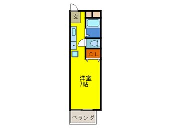 間取図 ヴィラプレフェールⅡＡ棟