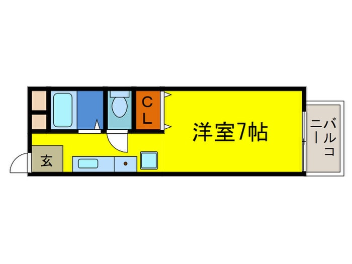 間取り図 ヴィラプレフェールⅡＢ棟