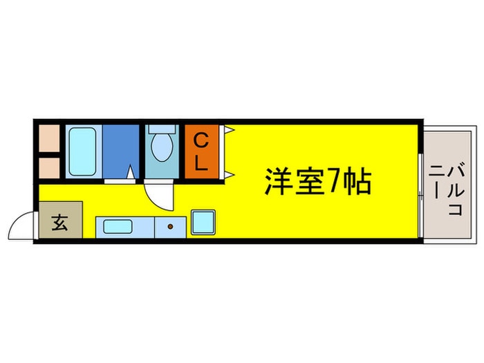 間取り図 ヴィラプレフェールⅡＢ棟