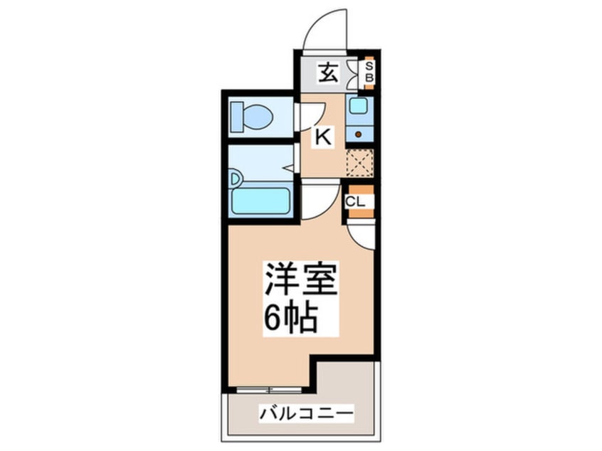 間取図 ルミエール南市岡