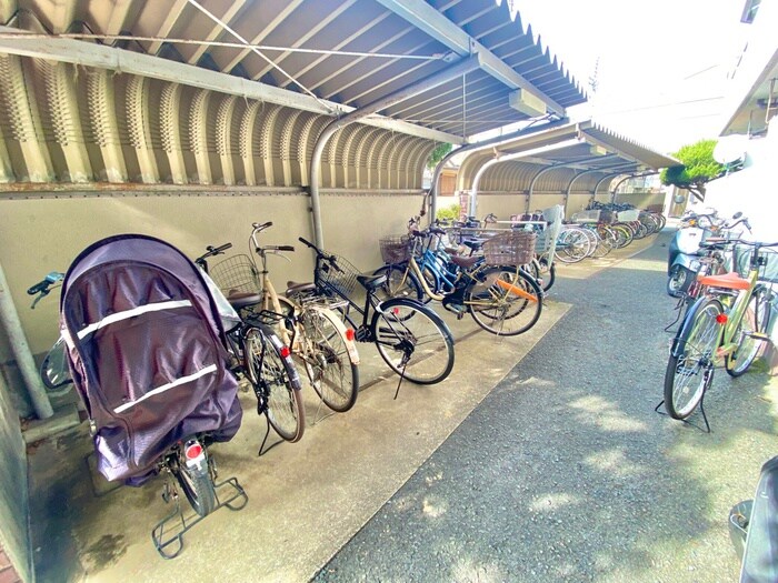 駐輪場 大橋マンション