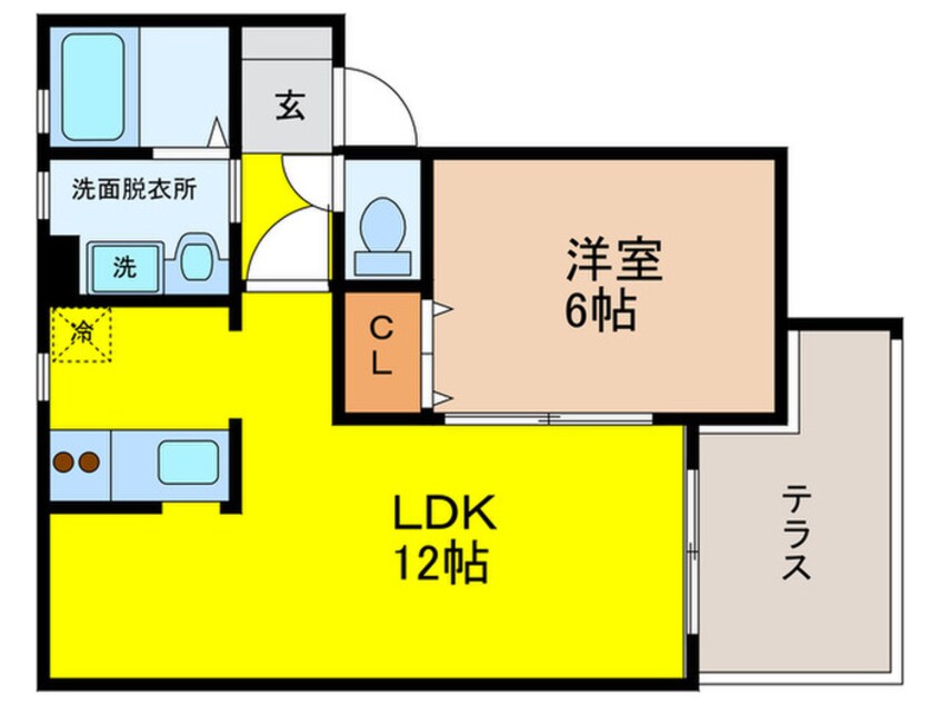 間取図 ジュピタ－