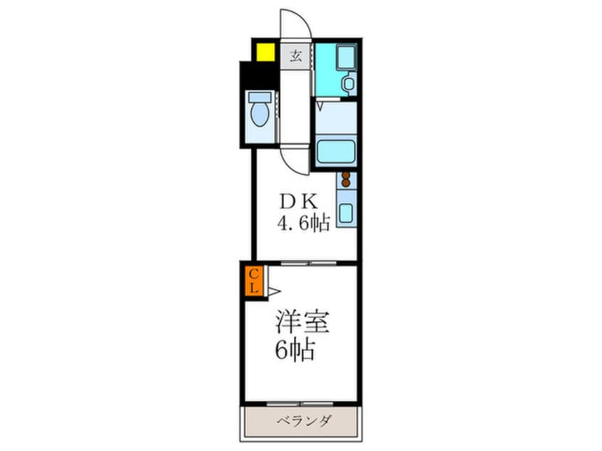 間取図 S-FORT二条城前