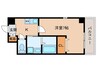 ルミエール平野 1Kの間取り