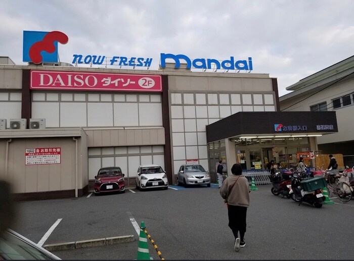 ダイソー万代喜連西店(スーパー)まで400m ルミエール平野