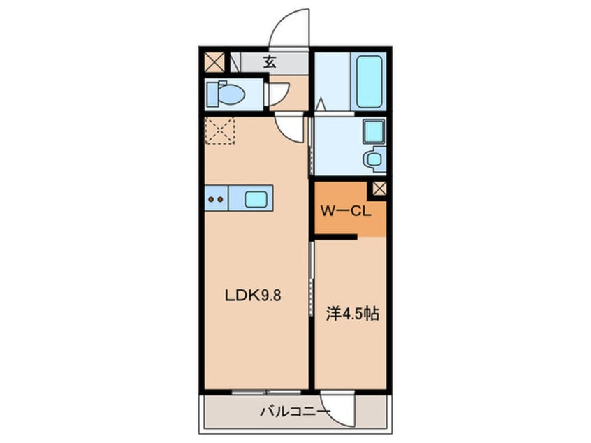 間取図 シャインヒルズ
