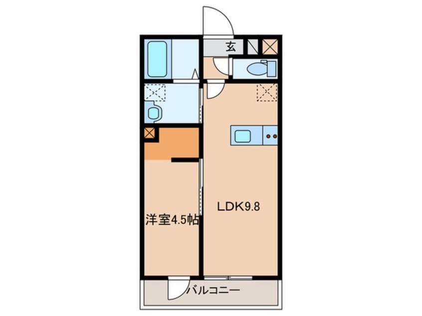 間取図 シャインヒルズ