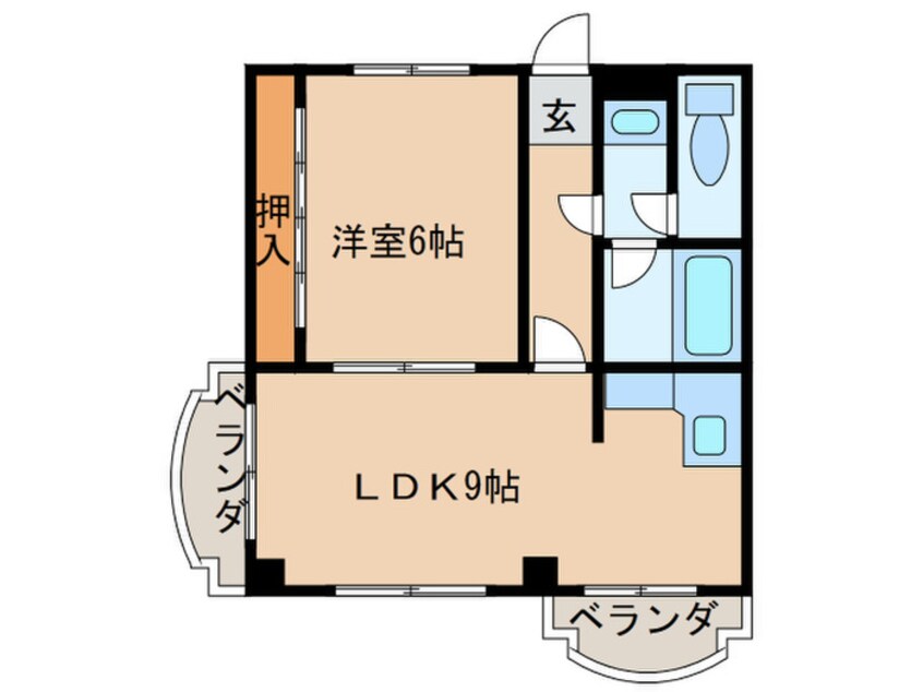 間取図 エステ－ト京和