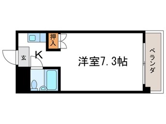 間取図 ヴィルベール桂