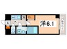 S-RESIDENCE南堀江 1Kの間取り