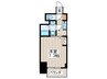 S-RESIDENCE南堀江 1Kの間取り