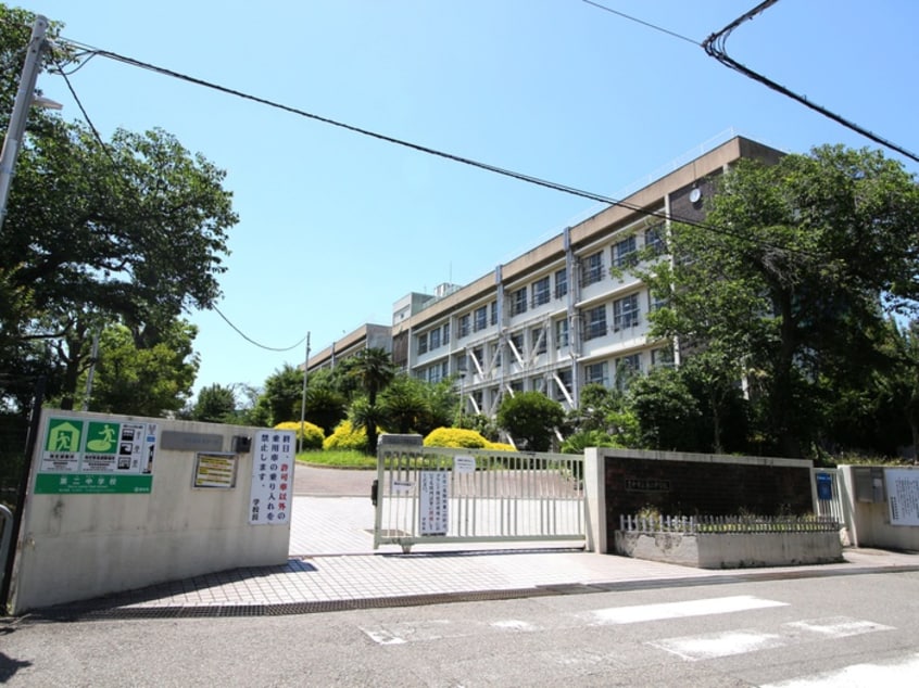 豊中市立第二中学校(中学校/中等教育学校)まで86m ﾓﾀﾞﾝ・ｸﾗｳﾄﾞﾚｼﾞﾃﾞﾝｽ阪大前
