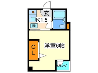 間取図 コスモカラホリロフト