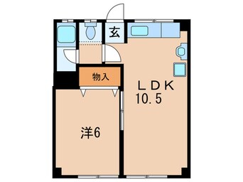 間取図 大和川マンション第２