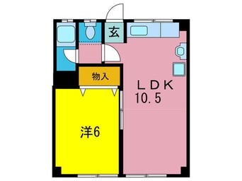 間取図 大和川マンション第２