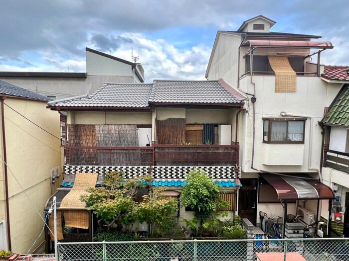 室内からの展望 大和川マンション第２