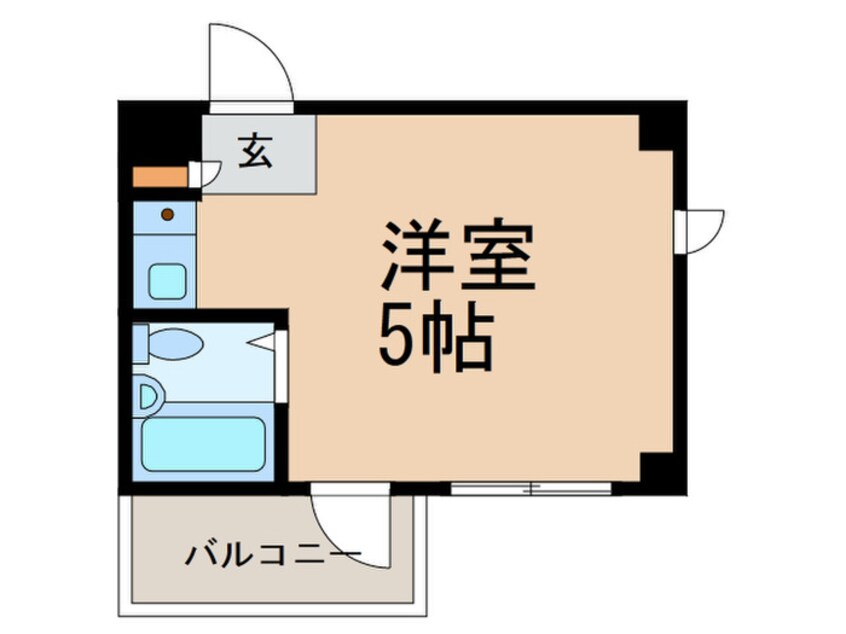 間取図 サンパレス六甲