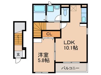 間取図 グリュックシュタット