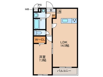 間取図 仮）井村様マンション