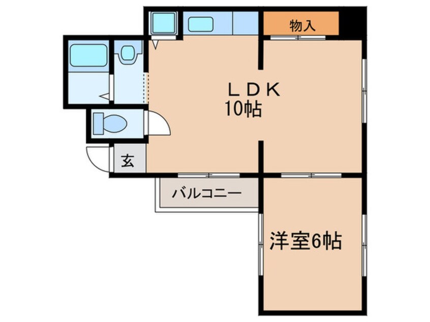 間取図 ベルドミ－ル今川