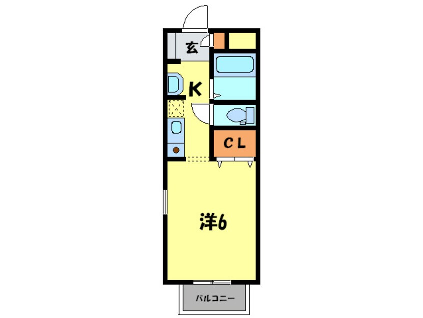 間取図 エスポワール甲陽園