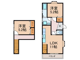 間取図 ドミシル乾