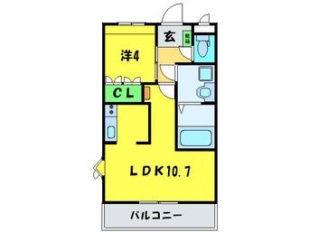 間取図 アヴァンティ三国ヶ丘