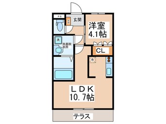 間取図 アヴァンティ三国ヶ丘