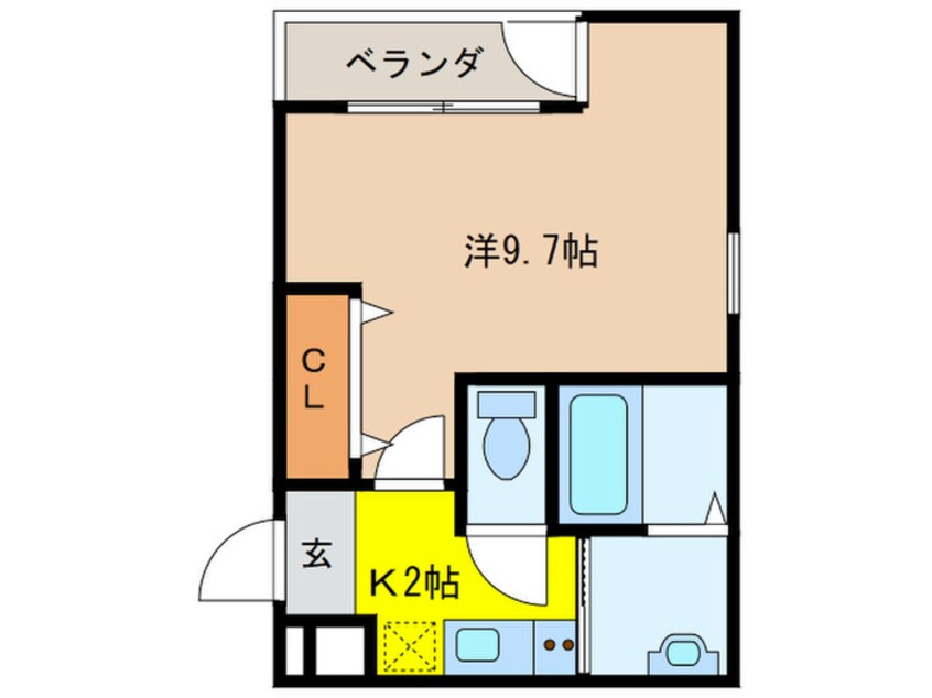 間取図 フジパレス鶴見Ⅰ番館