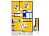 La Foresta luce 2LDKの間取り
