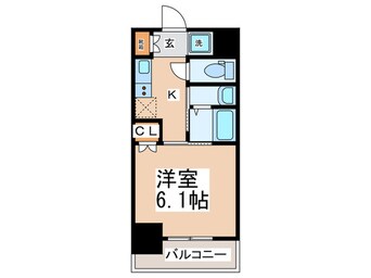 間取図 MAXIV大阪堺(304)