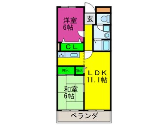 間取図 ハイデ上町