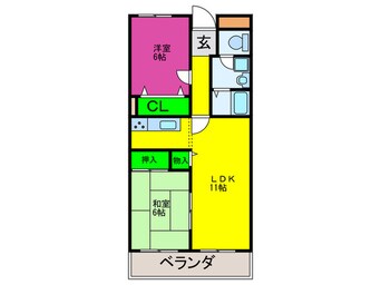 間取図 ハイデ上町