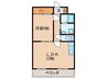 レインボ－コ－トパ－トⅡ 1LDKの間取り