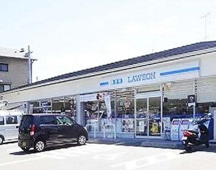 ローソン西賀茂店(コンビニ)まで497m フォレスト蟹ヶ坂